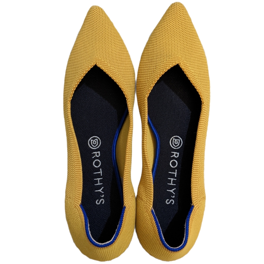 Rothy's retired Marigold Pointed Toe Flat